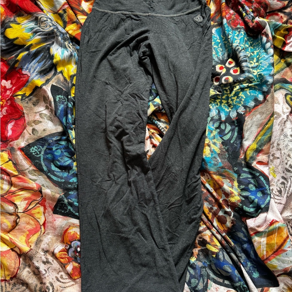 Green Apple Women's Boot Cut Pants - Charcoal Gray
